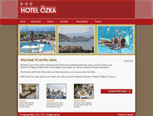 Tablet Screenshot of hotelozka.com